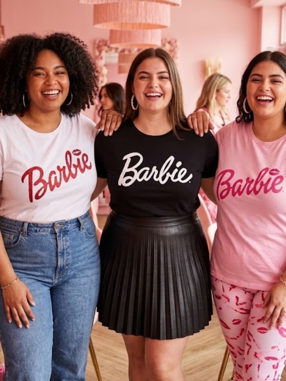3 NEW BARBIE T-Shirts Plus size 3X